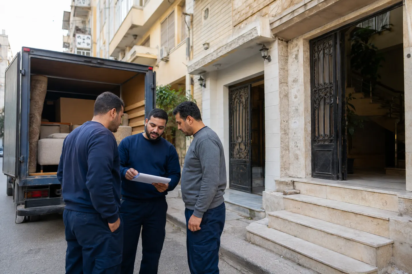 نقل عفش داخل الإسكندرية بين الشرق والوسط والغرب